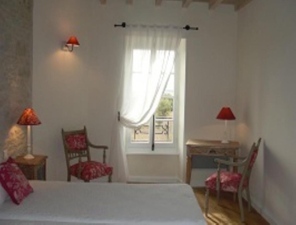 Chambres D'Hotes Domaine De La Capelle Saint-Martin-Lalande Kamer foto